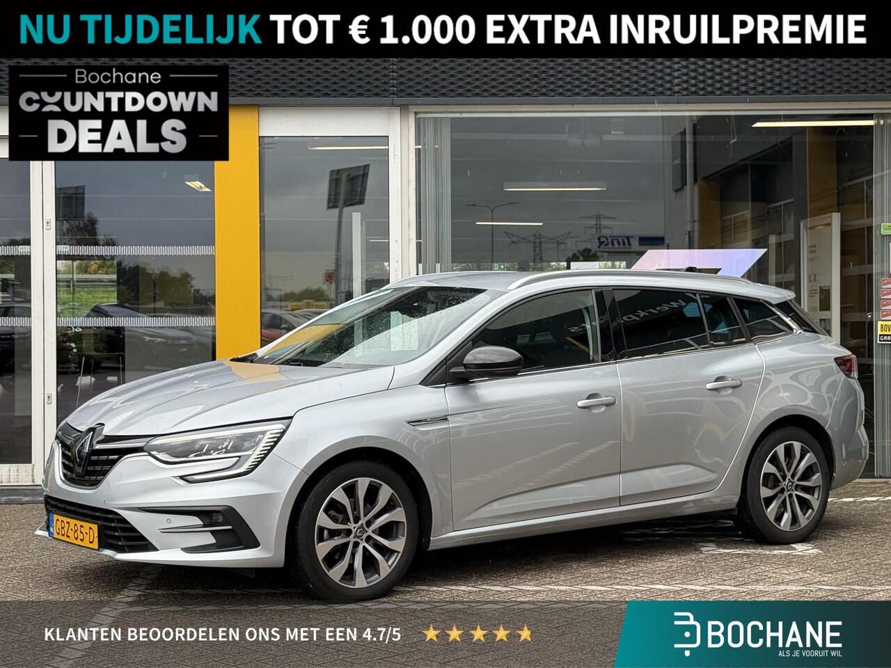 Renault MEGANE Estate 1.3 TCe 140 Techno | NAP | Navigatie | Stoel & stuur verwarming | Achteruitrijcamera | DAB | Key-less | Climate Control | LED |