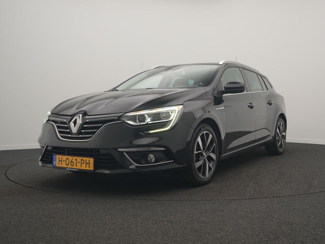 Renault MEGANE Estate TCe 140 Bose - Occasion Lease vanaf ¤589 p/m - RIJKLAARPRIJS - Achteruitrijcamera - Elektrisch Glazen Schuif/Kanteldak - Dealeronderhouden