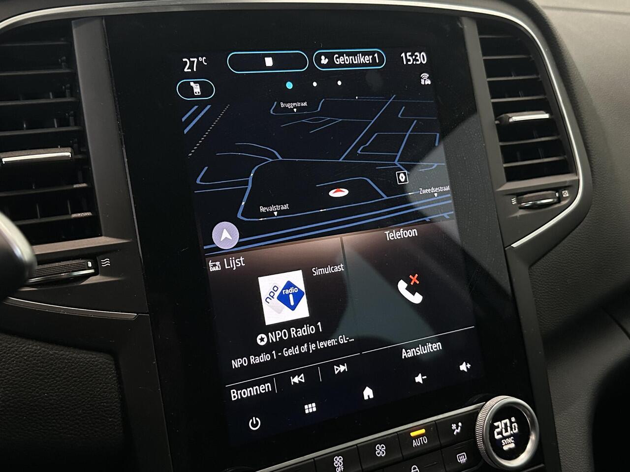 Renault MEGANE Estate 1.3 TCe 140 EDC Techno | Trekhaak 1.700 KG | All season banden | Dodehoek Detectie