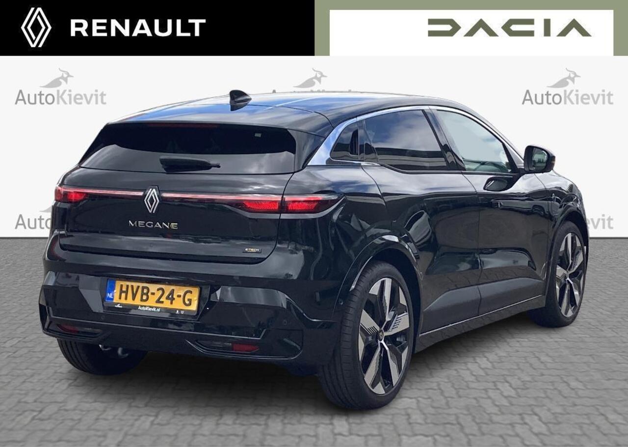 Renault MEGANE E-Tech comfort range Techno 60 kWh - Pack winter techno - Pack advanced drive assist & augmented vision - Elektrisch verwarmbaar stuurwiel