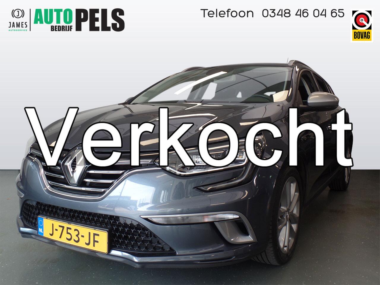 Renault MEGANE Estate 1.3 TCe GT-Line Automaat, Navigatie, Clima controle, Cruise controle, Sportstoelen, Led/Xenon verlichting, Elek ramen, Lm velgen 17'', Nederlandse auto!! Bovag afleverpakket 695,-