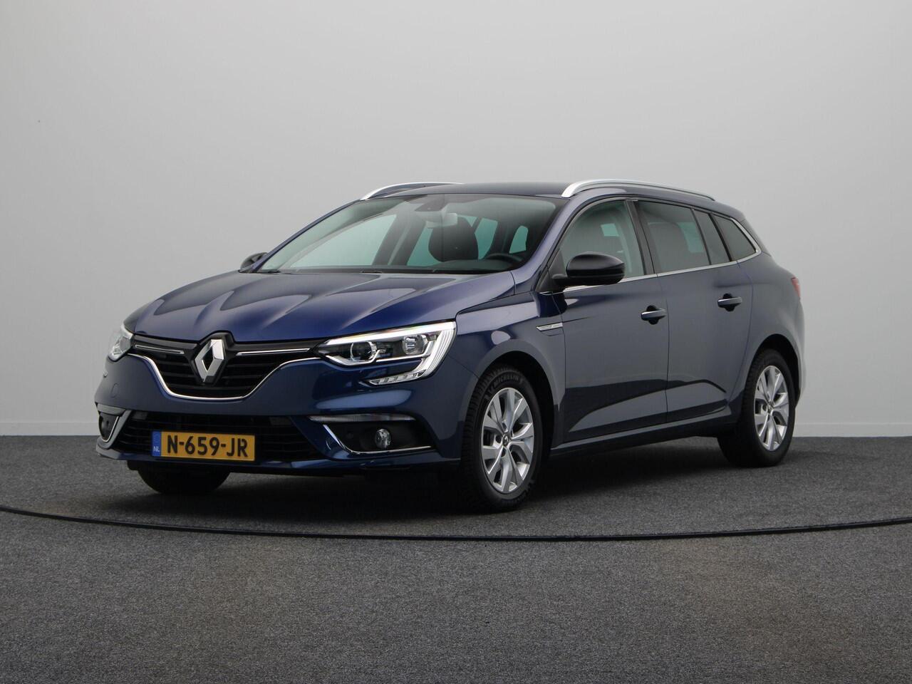 Renault MEGANE Estate TCe 140pk Limited | Stoelverwarming | 1700kg geremd | Dealer onderhouden | Navigatie |