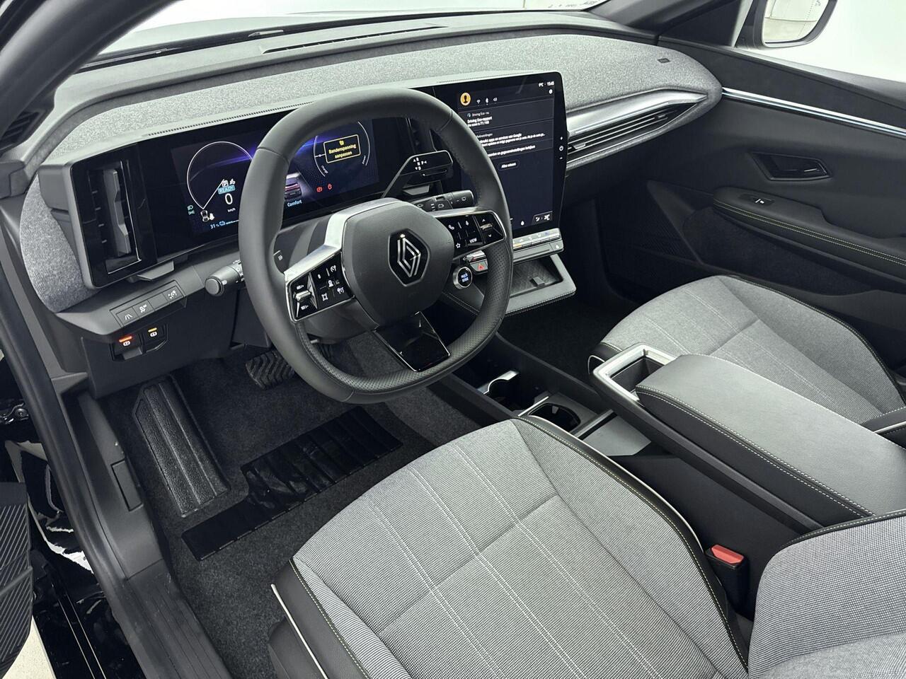 Renault MEGANE E-Tech EV60 Optimum Charge Techno | Navigatie met Google Integratie | Climate Control | Cruise Control Adaptief | Apple Carplay/Android Auto | Harman Kardon Premium Audio | Warmtepomp | Pack Winter | Parkeersensoren incl. Camera |