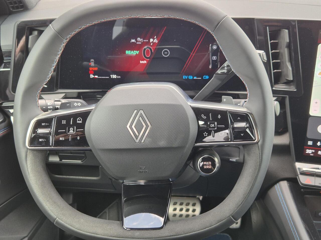 Renault Rafale E-Tech full hybrid 200 esprit Alpine Automaat / 1500kg Trekgewicht / Apple Carplay Android Auto / Stoelverwarming / Adaptief CC / Elektrische achterklep / Achteruitrijcamera / Draadloze telefoon lader / Climate control / Lichtmetalen wielen 20" /