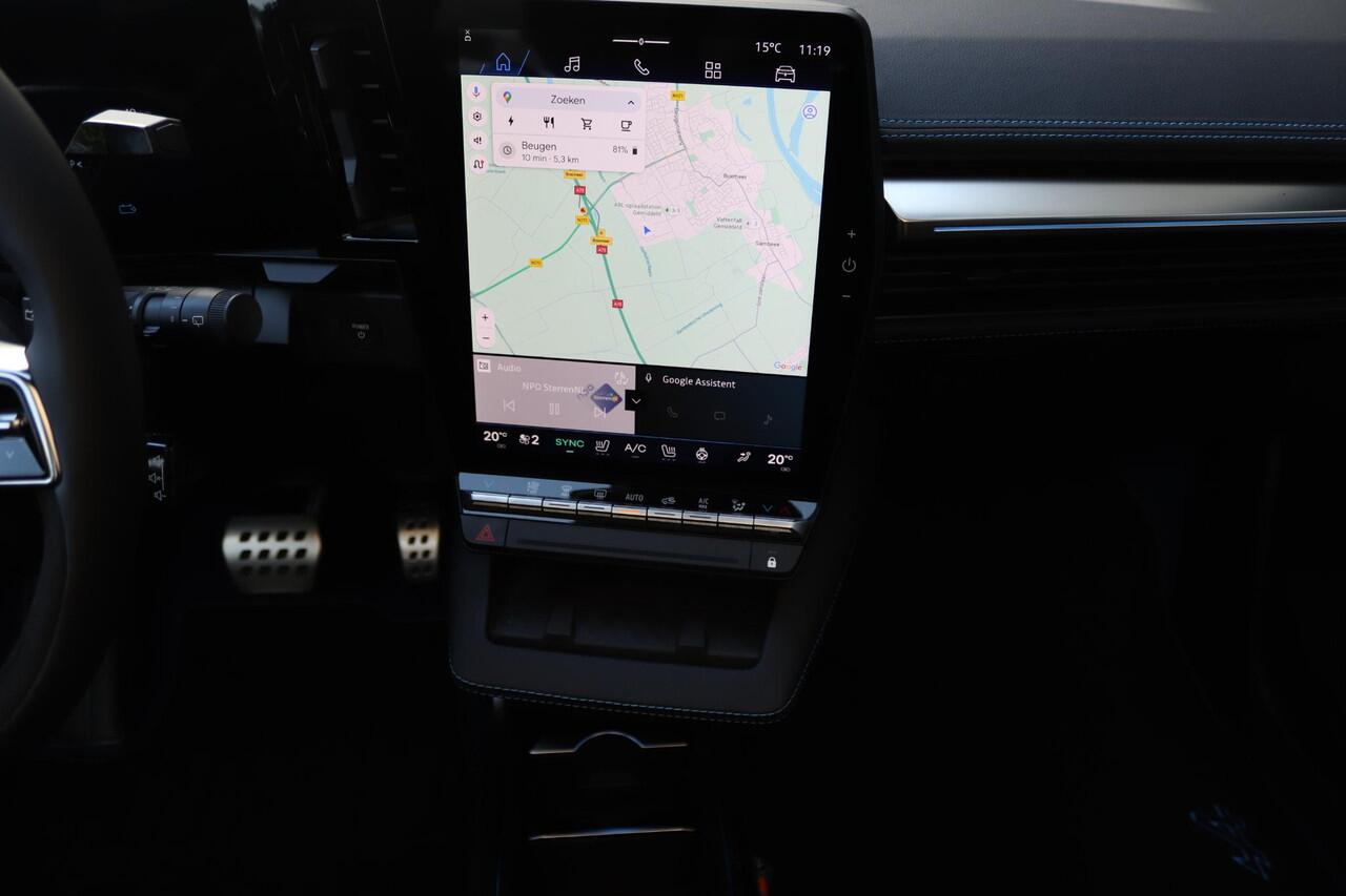 Renault SCENIC E-Tech Electric 220pk Esprit Alpine 87kWh | 360° Camera | El. achterklep | Stoel + stuurverwarming |