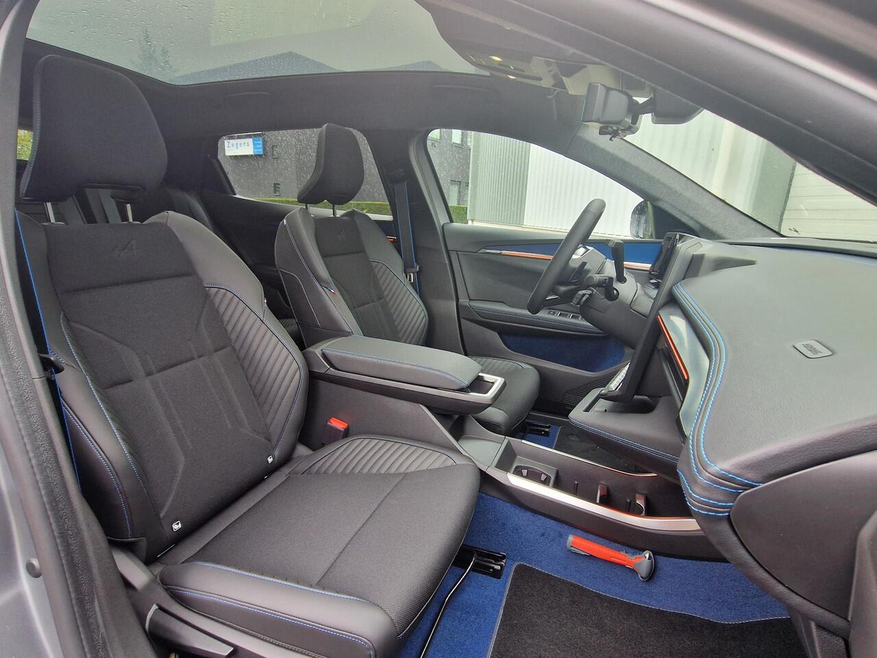 Renault SCENIC E-Tech EV87 long range esprit Alpine / Solarbay Panoramadak / Harman Kardon / Adaptief Cruise Control / Elektrische Achterklep / Stoel & Stuurverwarming / Google Navigatie / Warmtepomp /