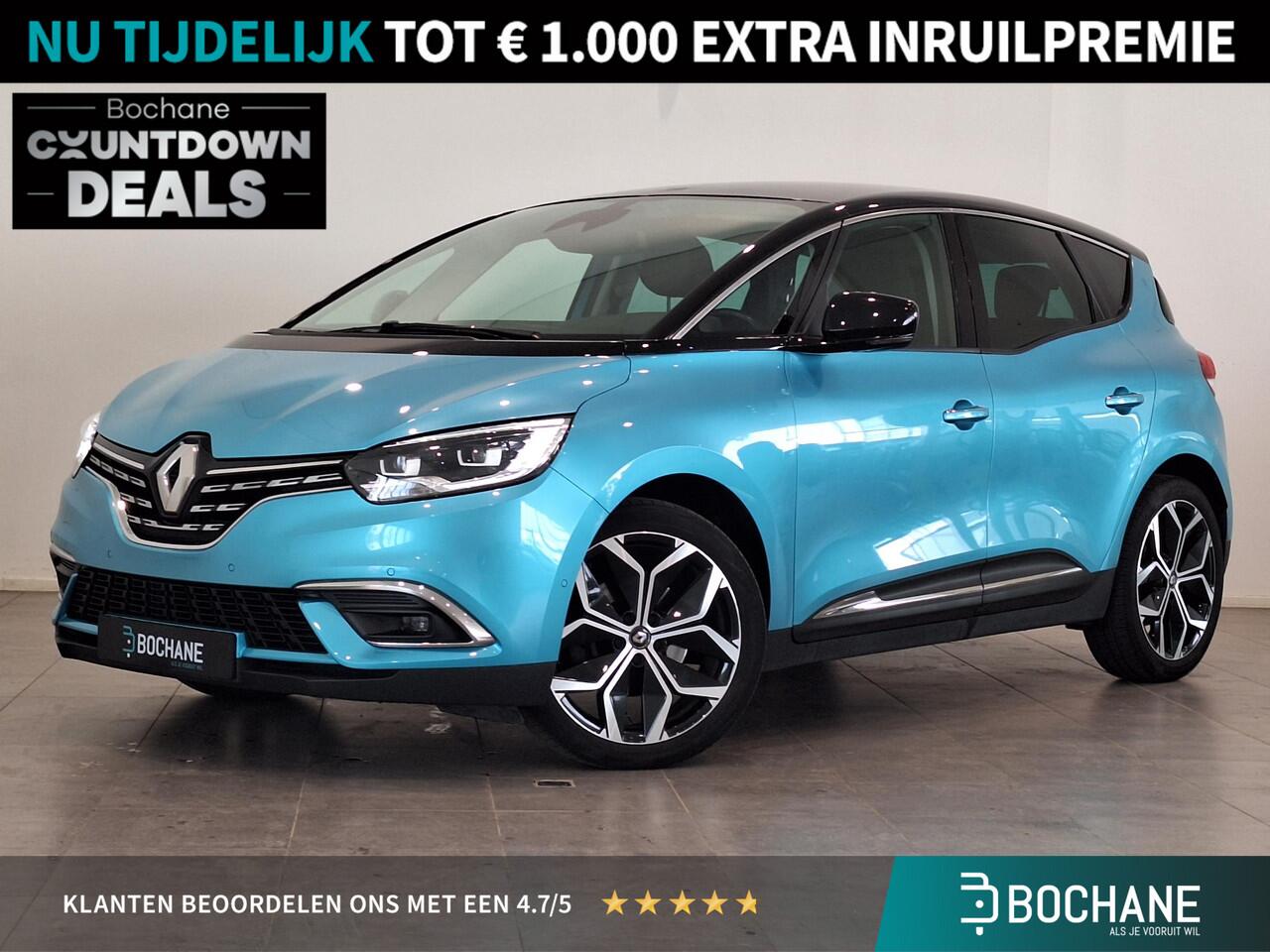 Renault SCENIC 1.3 TCe 140 EDC Intens | Navigatie | Climate Control | Cruise Control | Dodehoek Detectie | Parkeersensoren voor, achter en achteruitrijcamera | Apple Carplay/Android Auto