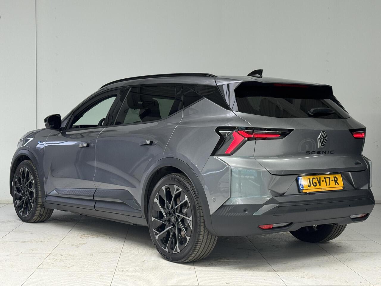 Renault SCENIC E-Tech EV87 Long Range Esprit Alpine | Demo 04-26 leverbaar | Navigatie | 360 Camera | Cruise control adaptief | Stoel + Stuurverwarming | Warmtepomp |