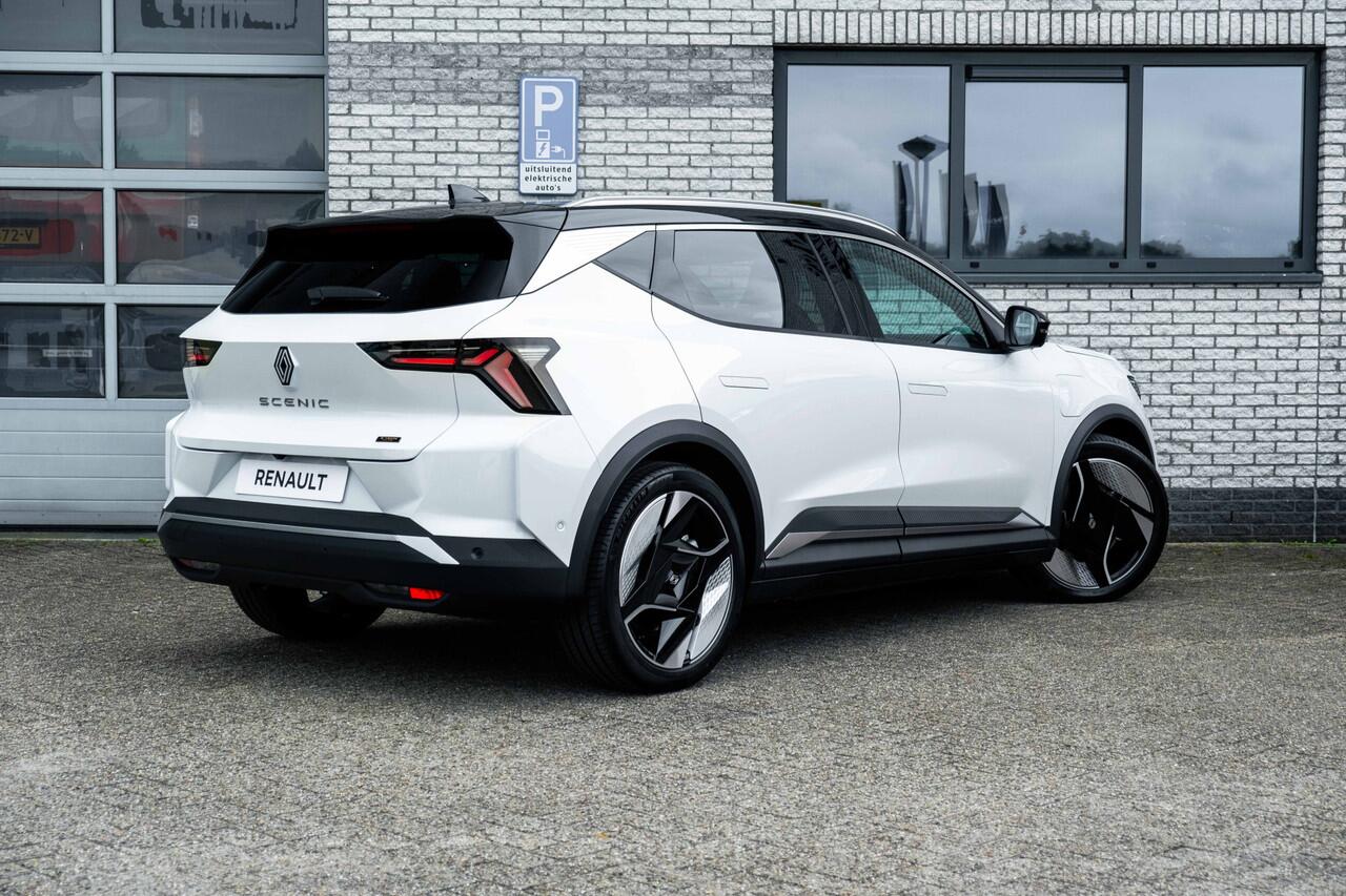 Renault SCENIC E-Tech EV87 long range iconic | Panoramadak | Harman Kardon audio | Around view camera | 16 % bijtelling over 30K > 60 mnd af nieuw | | incl. Bovag rijklaarpakket met 12 maanden garantie |