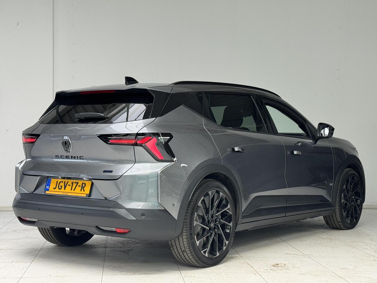 Renault SCENIC E-Tech EV87 Long Range Esprit Alpine | Demo 04-26 leverbaar | Navigatie | 360 Camera | Cruise control adaptief | Stoel + Stuurverwarming | Warmtepomp |