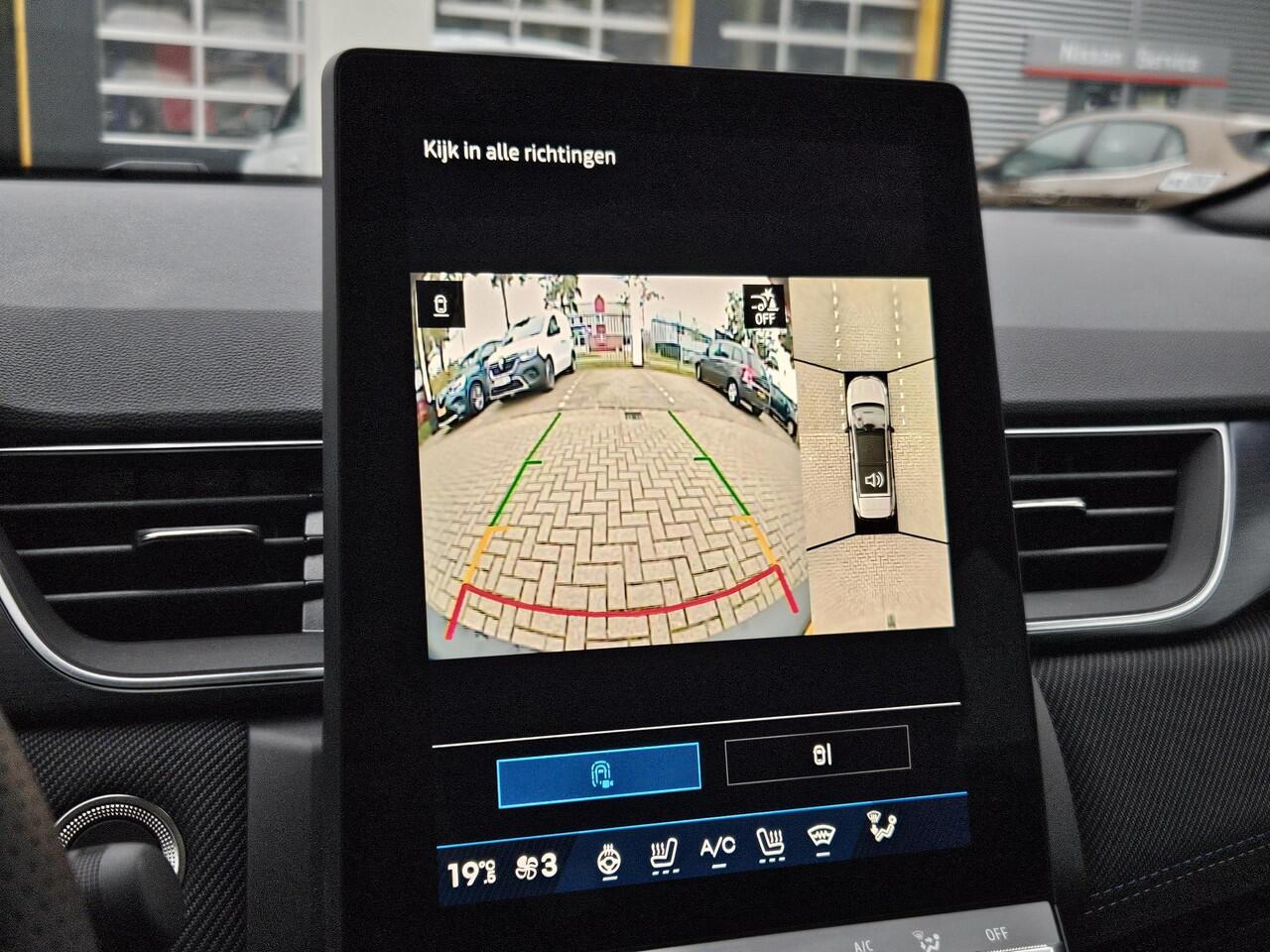 Renault Symbioz 1.8 E-Tech full hybrid 160 esprit Alpine / Harman Kardon Audio / Solarbay Panoramadak / Adaptief Cruise Control / 360 Graden Camera / Elektrische Stoelen / Elektrische Achterklep / Google Navigatie / Stoel & Stuurverwarming / Voorruit Verwarming /