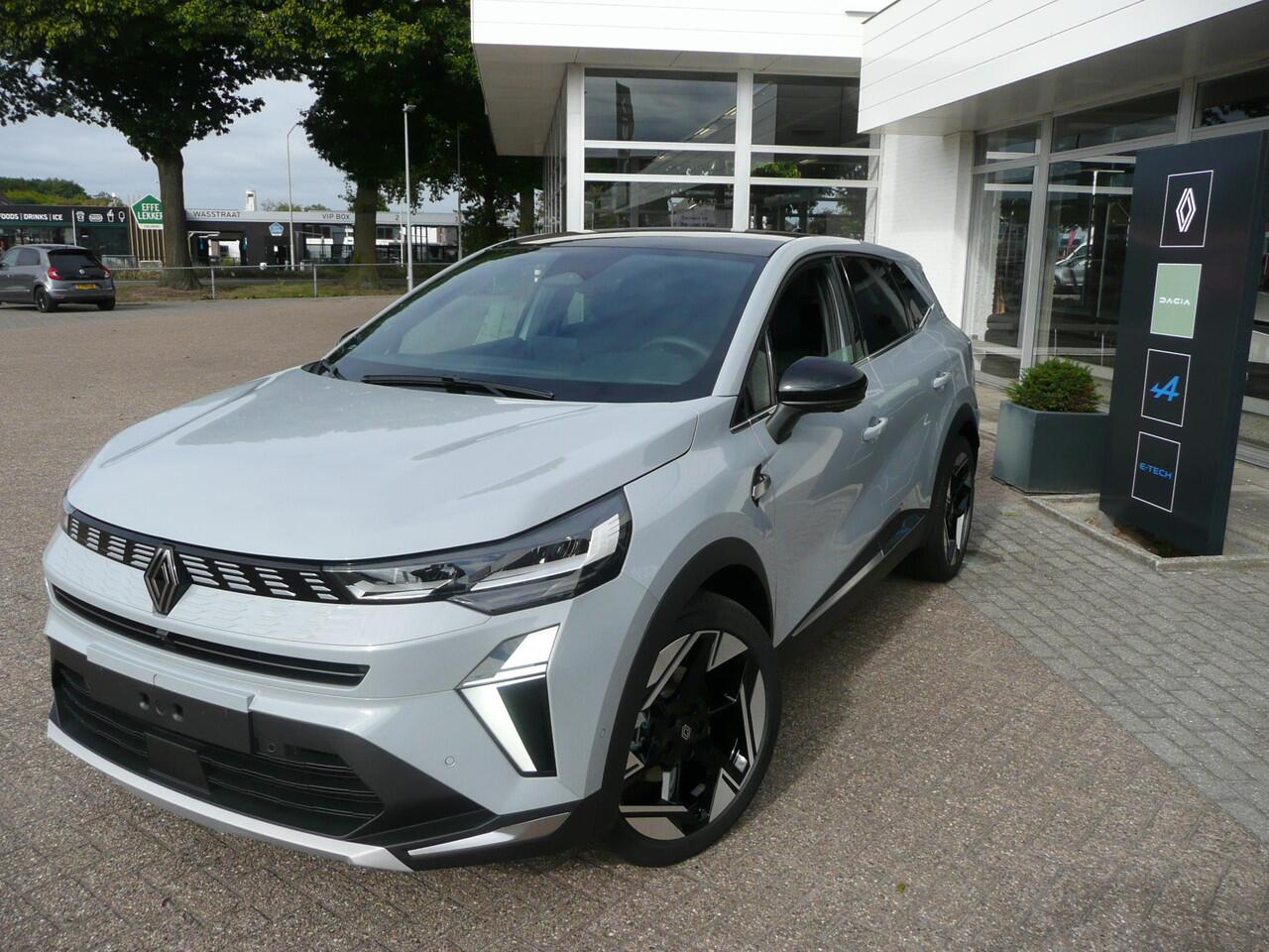 Renault Symbioz 1.6 E-Tech full hybrid 145 iconic PACK LIGHT & SOUND (SOLARBAY GLAZEN DAK/HARMAN KARDON) 360GR. CAMERA/ PACK WINTER (VERWARBARE STOELEN, STUUR EN VOORRUIT) / ETC... FULL OPTIONS! RIJKLAAR!