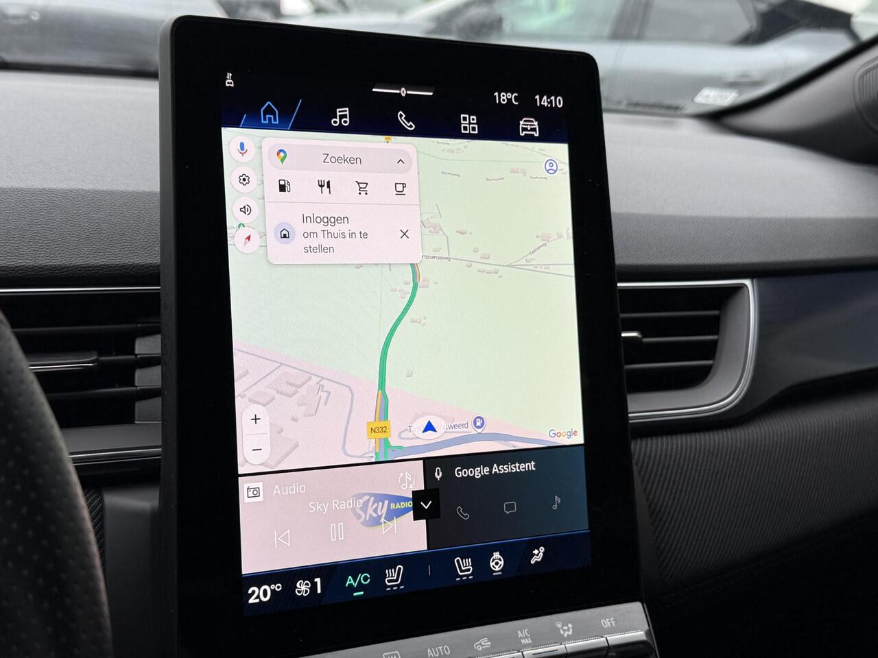 Renault Symbioz 1.6 E-Tech full hybrid 145 esprit Alpine | Stoel & stuur verwarming | Elektrische voorstoelen | Google Maps | DAB | Achteruitrijcamera | Cruise adaptief | Lichtmetaal 19''