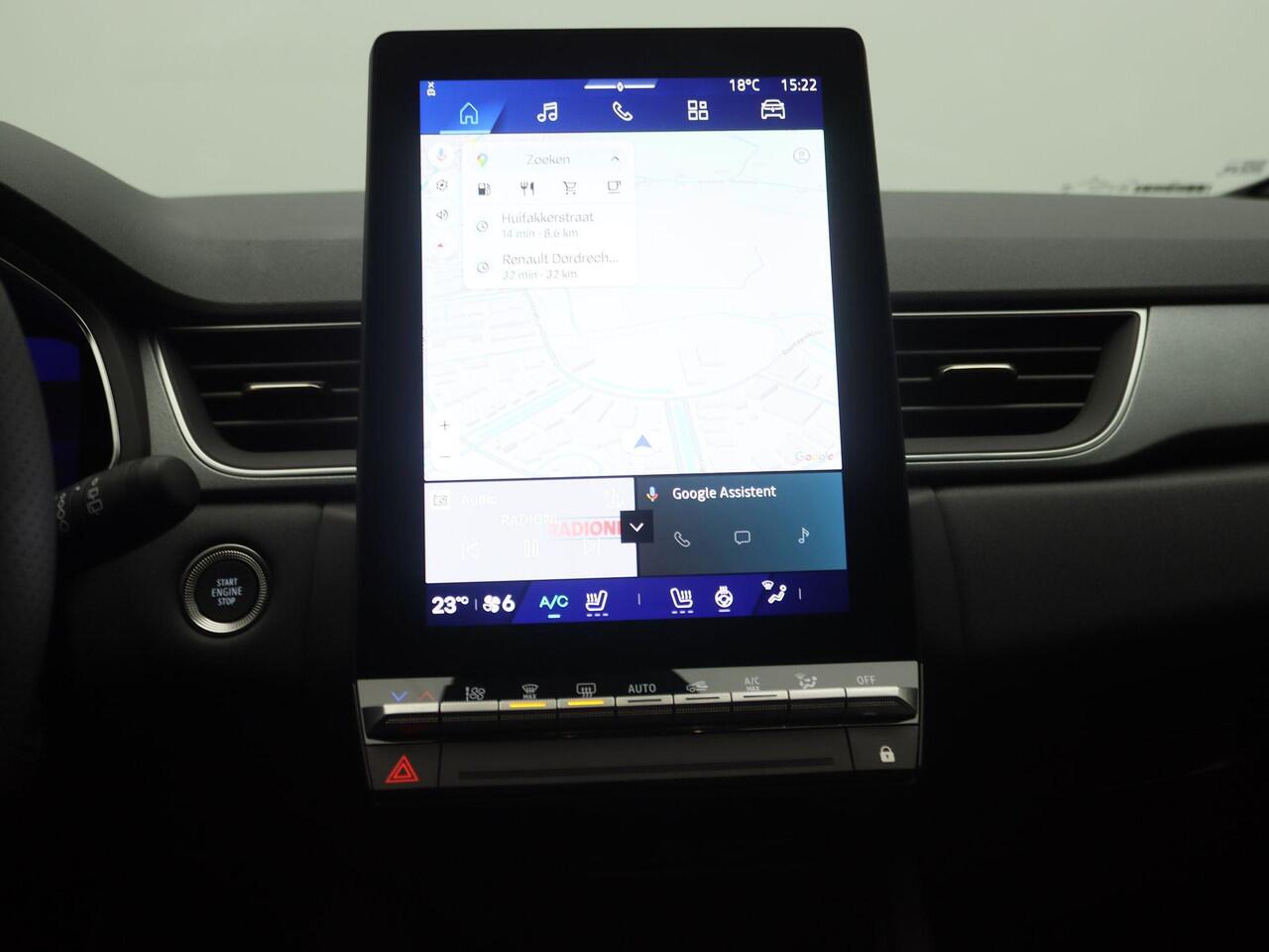 Renault Symbioz E-Tech full hybrid 160 Automaat Techno | Pack Driving & Comfort met stoel+stuurverwarming | openR link multimediasysteem inclusief navigatiesysteem met Google-integratie | Climate Control |