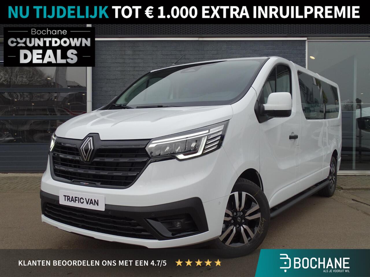 Renault TRAFIC 2.0 Blue dCi 170 T30 L2H1 Extra ANNIVERSARY / DUBBEL CABINE / TREKHAAK / 5-PERSOONS