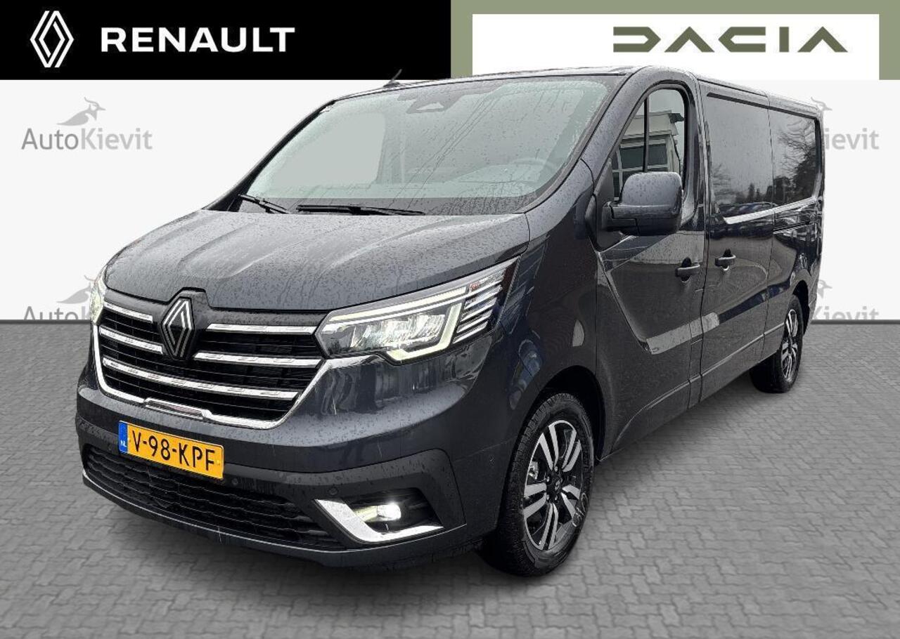 Renault TRAFIC 2.0 Blue dCi 170 EDC T30 L2H1 Extra - Alarm / Trekhaak / Houten laadvloer / Zijschuifdeur links zonder ruit / 17" lichtmetalen velgen / Reservewiel