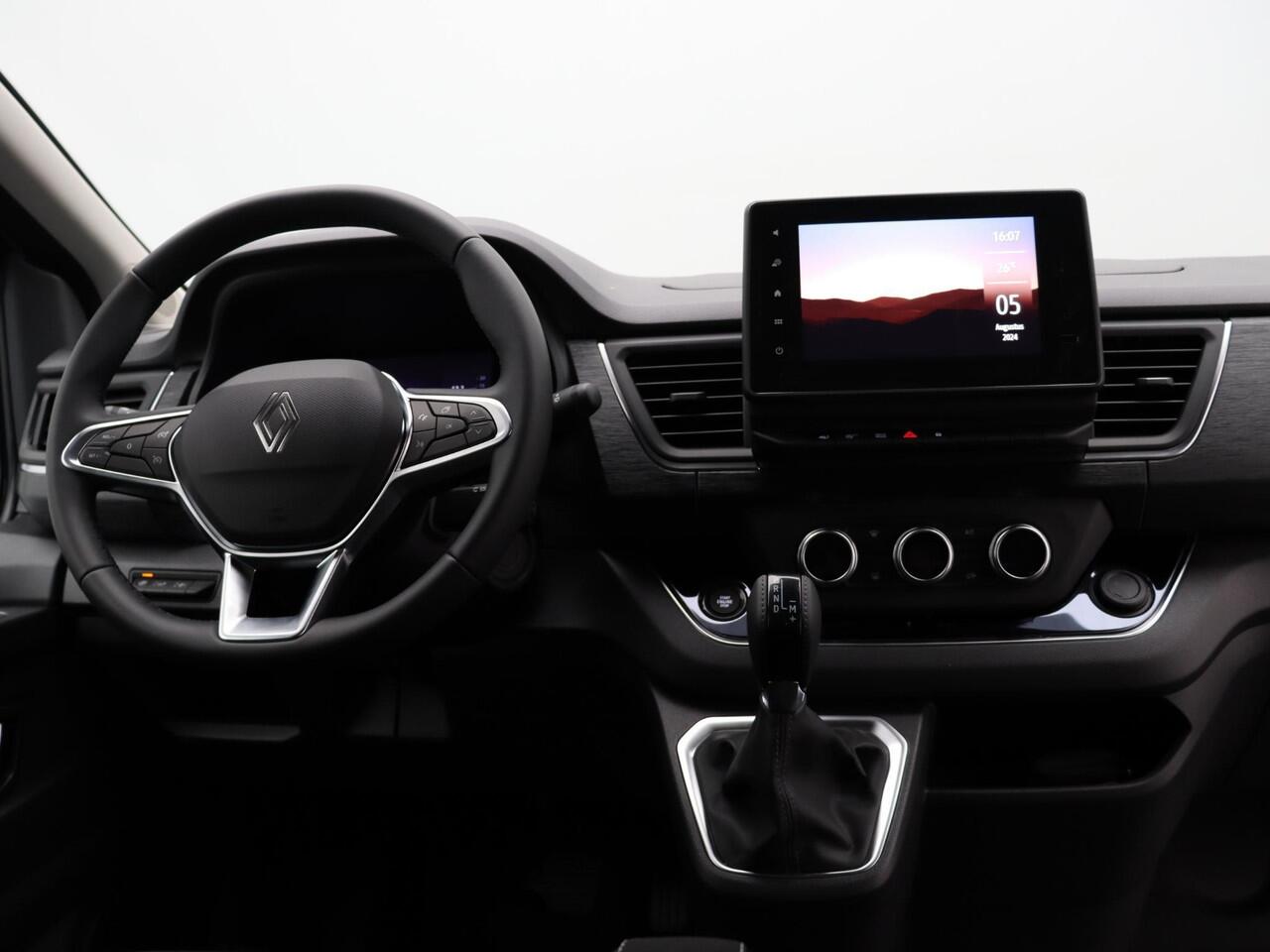 Renault TRAFIC 2.0 dCi EDC 170 T29 L2H1 Extra DC | Dubbel cabine | Anniversary | Sidebars | Zwarte logo's | Glasslook |