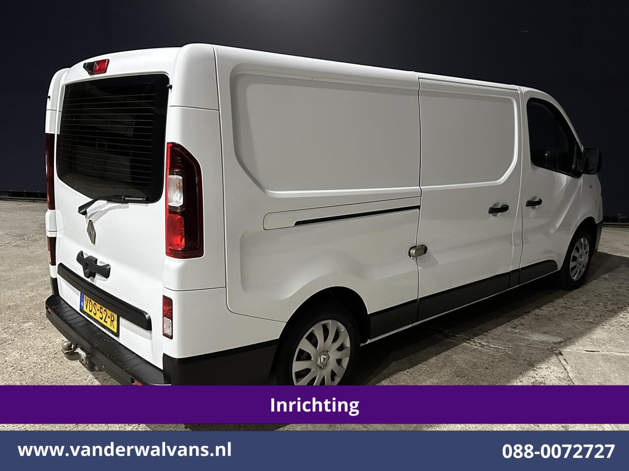 Renault TRAFIC 2.0 dCi 120pk L2H1 Inrichting Euro6 Airco | Omvormer | Camera | Navigatie | LED | Cruisecontrol Trekhaak, Parkeersensoren, Bijrijdersbank, Achterklep