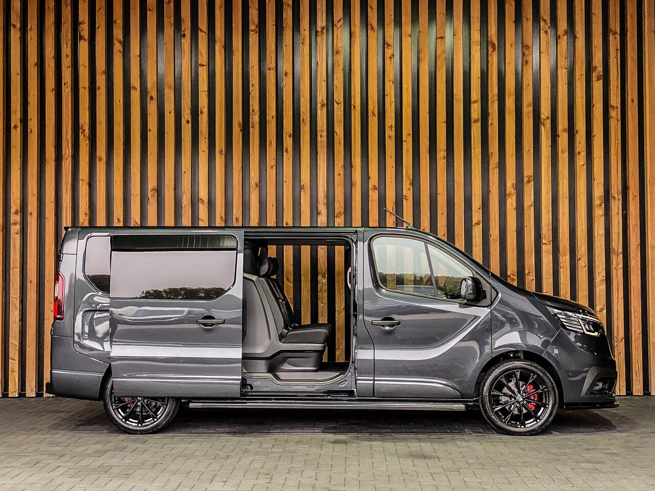 Renault TRAFIC 2.0 dCi 170PK Automaat Dubbele Cabine | 2X SCHUIFDEUR | LED | NAVI | CRUISE | STOELVERWARMING | KEYLESS |