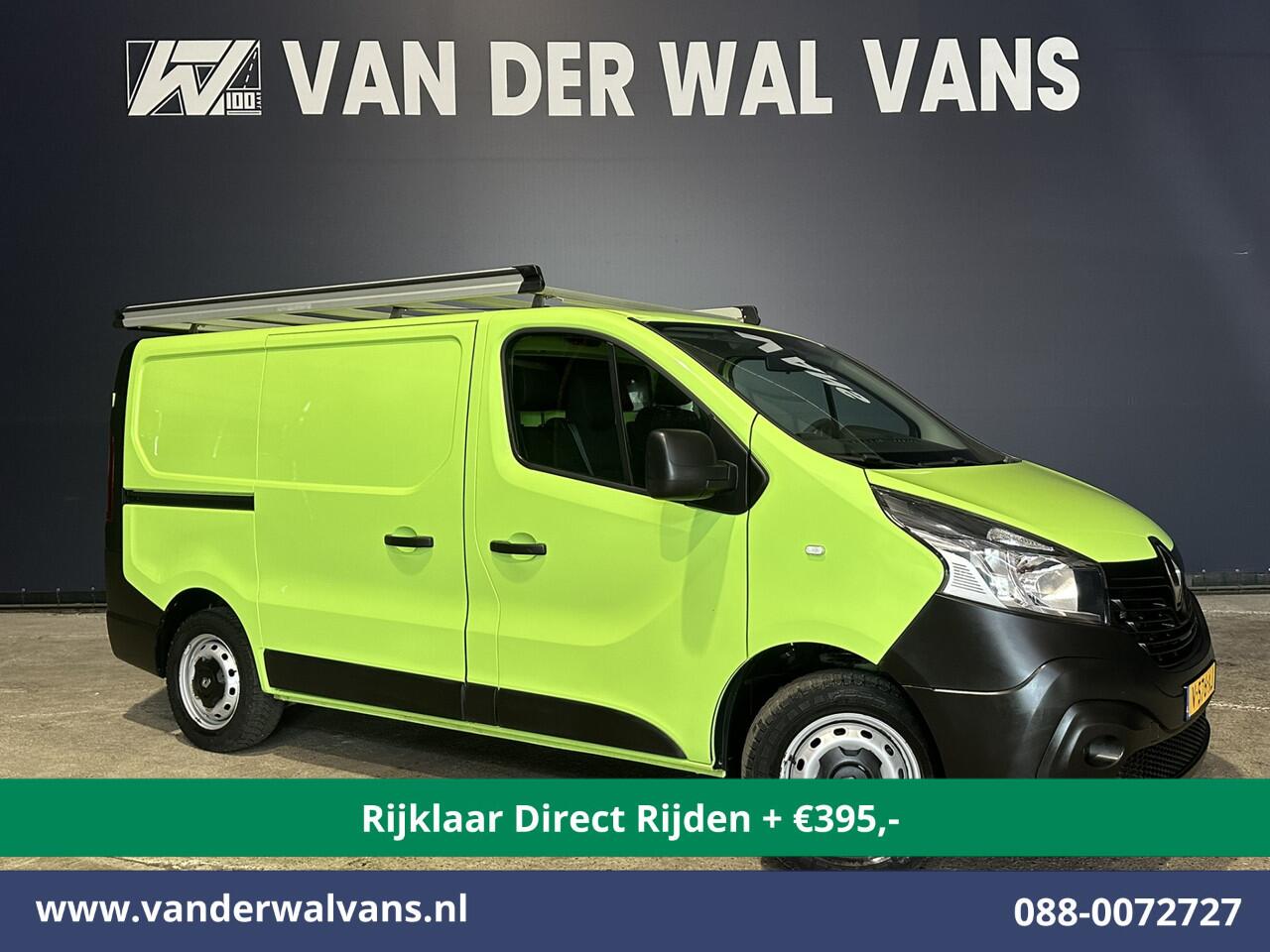Renault TRAFIC 1.6 dCi L1H1 Euro6 *Rijklaar Direct Rijden* Airco | Imperiaal | Trekhaak | Navigatie | Cruisecontrol Parkeersensoren, Bijrijdersbank