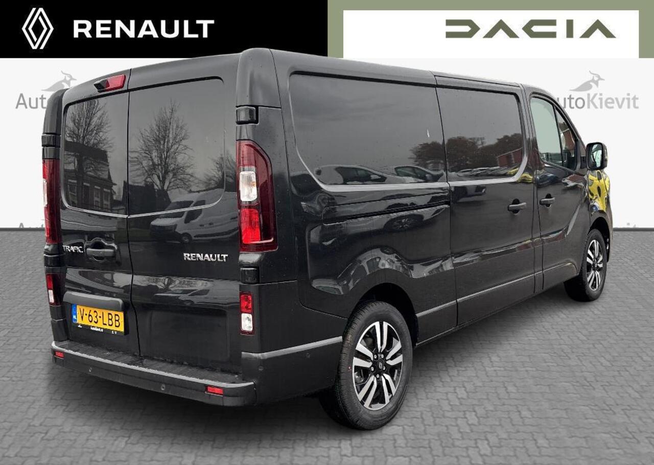 Renault TRAFIC 2.0 Blue dCi 170 T30 L2H1 Extra - Reservewiel / Alarm / Lichtmetalen velgen Noir - Houten laadvloer