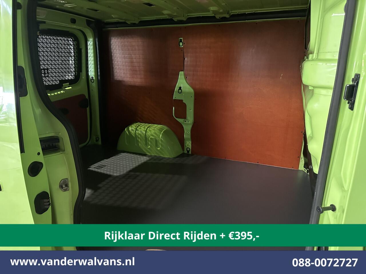 Renault TRAFIC 1.6 dCi L1H1 Euro6 *Rijklaar Direct Rijden* Airco | Imperiaal | Trekhaak | Navigatie | Cruisecontrol Parkeersensoren, Bijrijdersbank