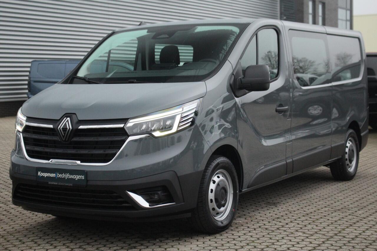 Renault TRAFIC 2.0dCi 150pk T30 L2H1 DC | 6-Zits | Carplay/Android | Camera | Lease 573,- p/m