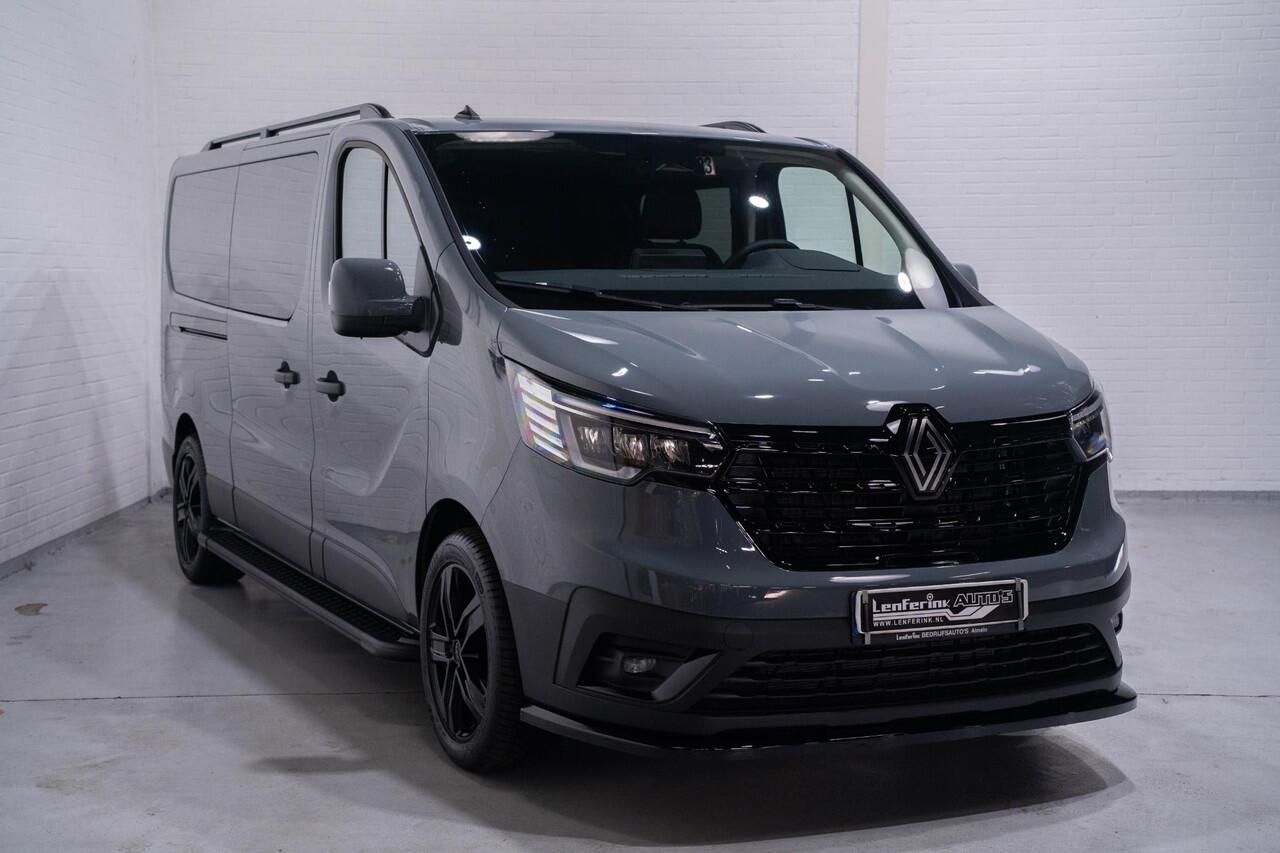 Renault TRAFIC 2.0 DCi 130 pk Dubbel Cabine Black&Grey Airco, Camera, 18" LMV, Spoiler V+A, LED Koplampen, Zwarte Grille, 6-Zits