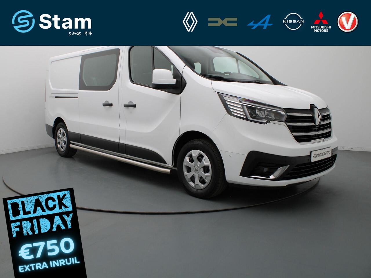 Renault TRAFIC 2.0 dCi 150pk T29 L2H1 DC Work Edition Automaat Camera | Cruise | Navi | Parkeersens. v+a | Trekhaak