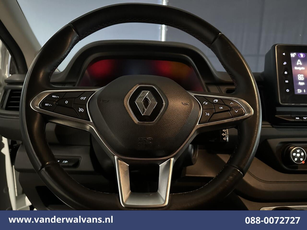 Renault TRAFIC 2.0 dCi 131pk L1H1 Euro6 Airco | LED | Navigatie | LM velgen | Cruisecontrol | 2500kg Trekhaak Parkeersensoren, Sidebars, Bijrijdersbank