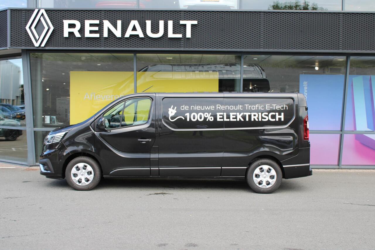 Renault TRAFIC E-Tech T29 L2H1 Comfort 52 kWh / EASY LINK NAVIGATIE / AIRBAG PASSAGIER / UITGEBREIDE PARKEER HUPL / PACK VISION / RESERVEWIEL / HANDSFREE CARD