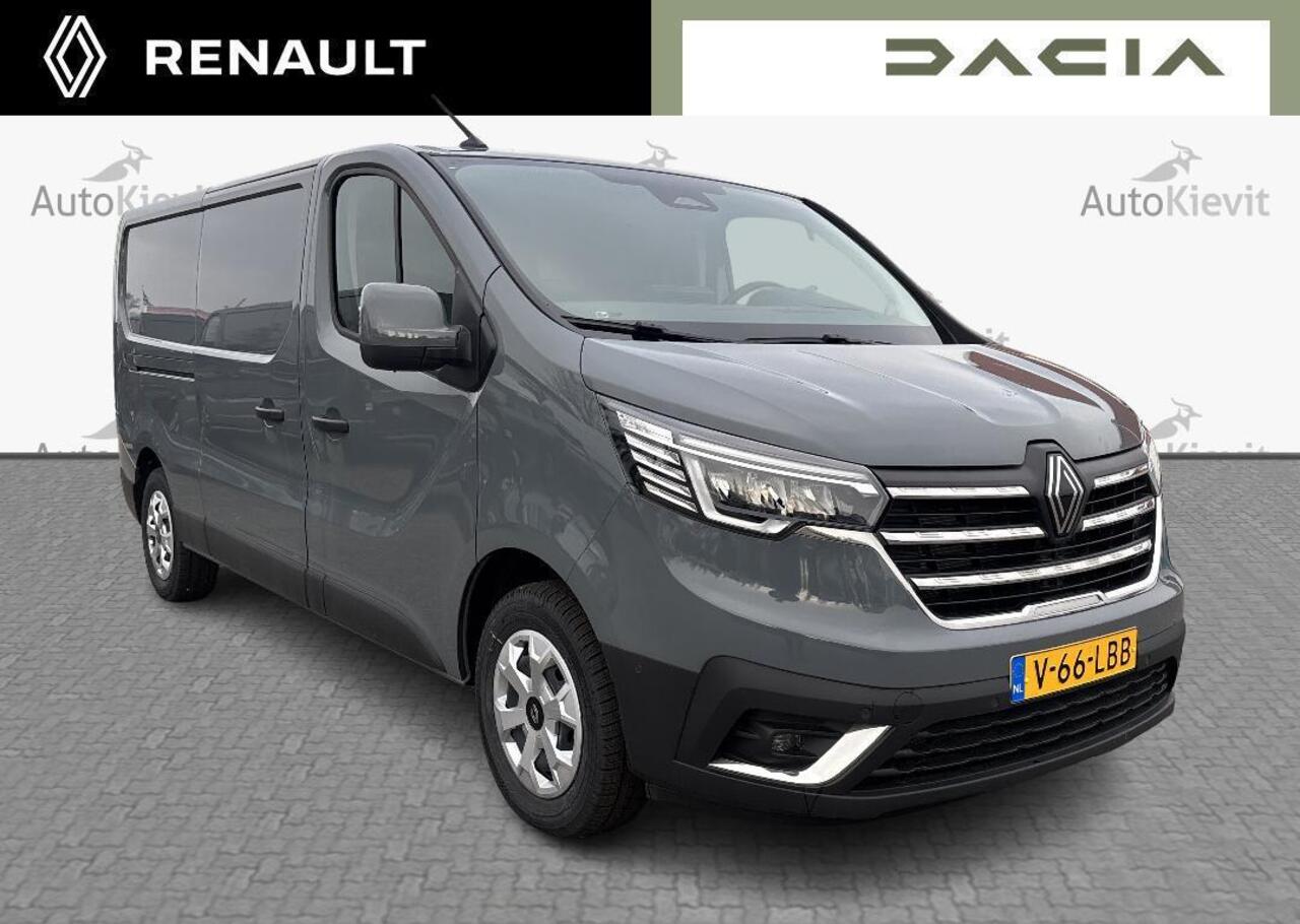 Renault TRAFIC 2.0 Blue dCi 130 T30 L2H1 Advance - EASY LINK navigatiesysteem met 8\" touchscreen en DAB+ radio en kaart Europa,Additionele parkeerhulp,Houten laadvloer (12 mm) voor intensief gebruik met anti-slipcoating,Zijschuifdeur links