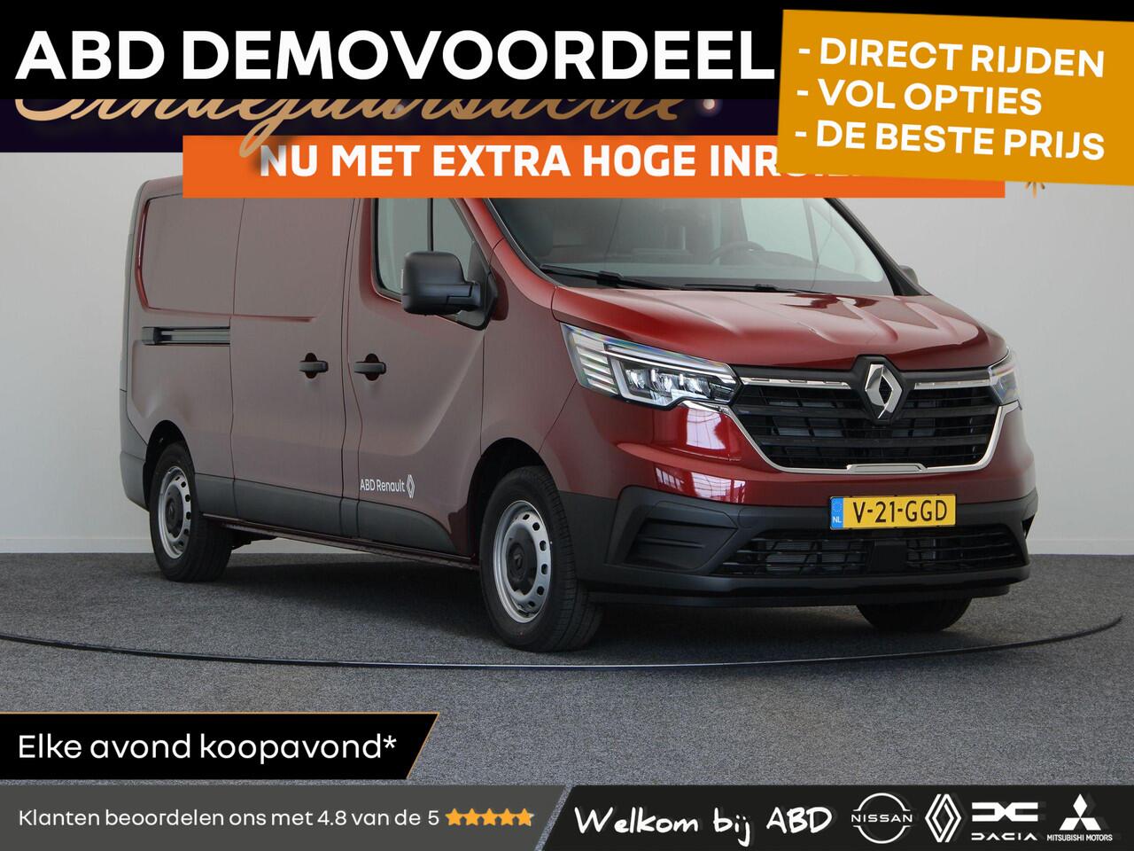 Renault TRAFIC 2.0 dCi 110pk T30 L2H1 Start | Trekhaak | BPM Voordeel | Hoge korting | Lage rente | Direct rijden | Vol opties |