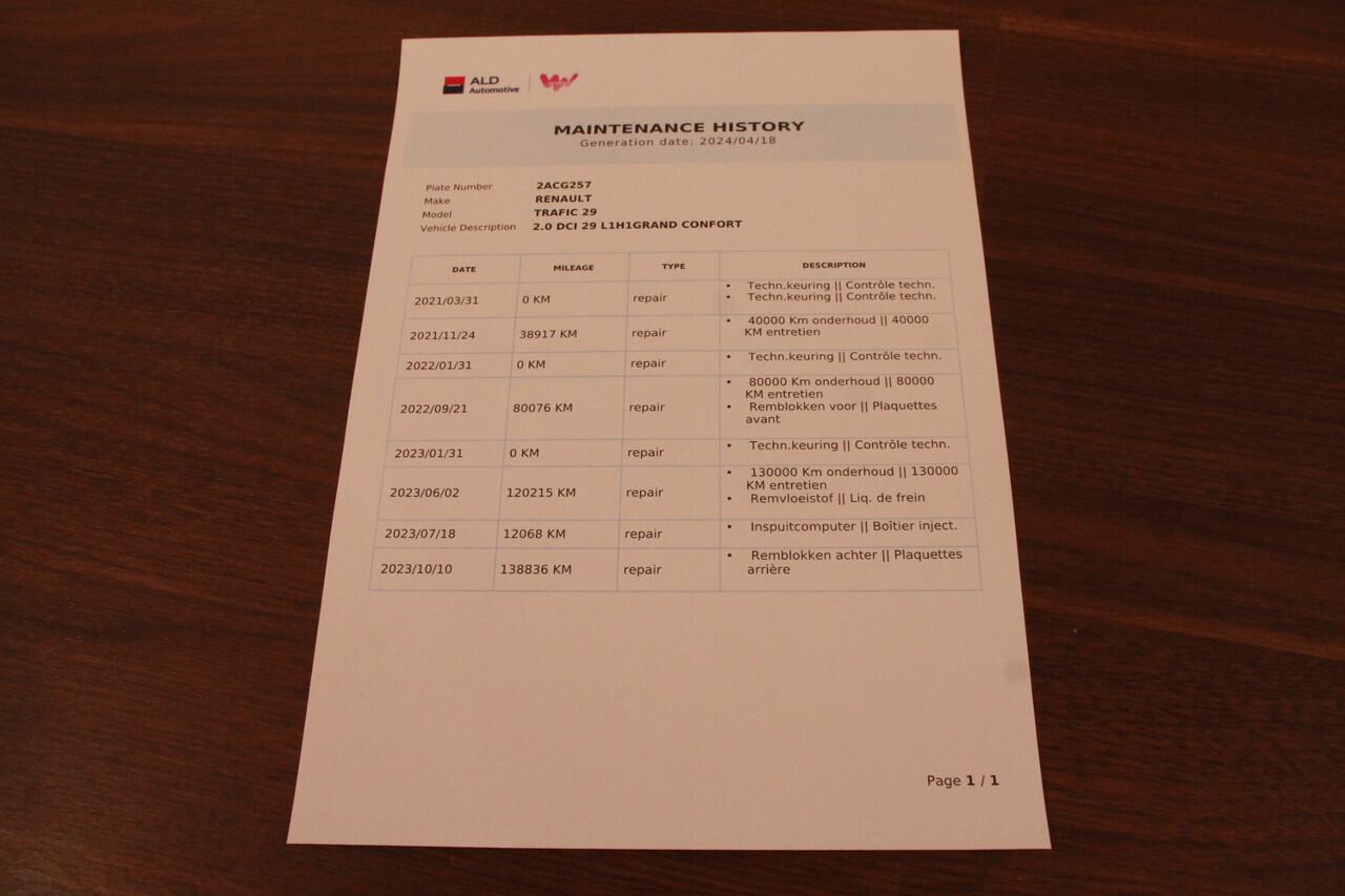 Renault TRAFIC 2.0 dCi 120PK - EURO 6 - Airco - Camera - ¤ 13.900,- Excl.