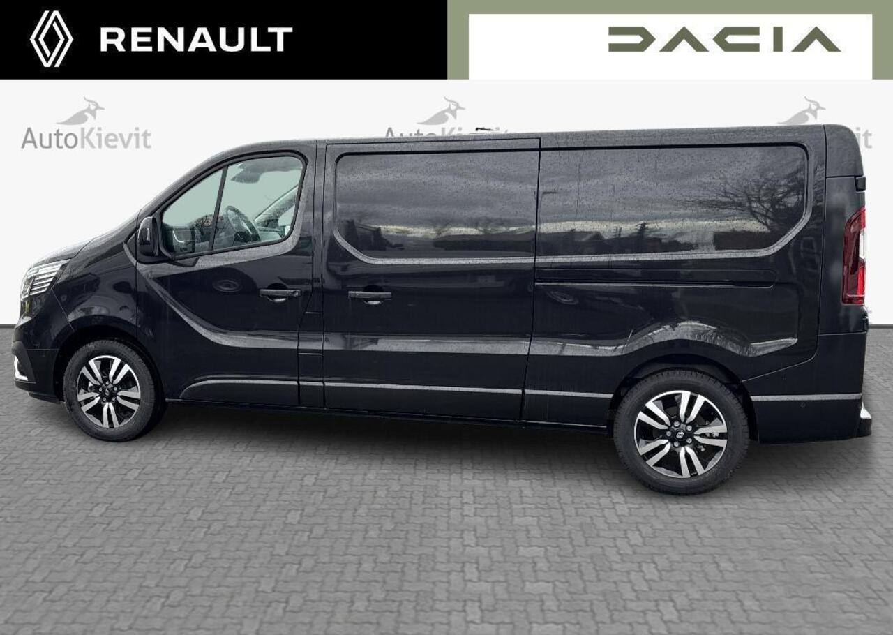Renault TRAFIC 2.0 Blue dCi 170 EDC T30 L2H1 Extra - alarm,Trekhaak met Trailer Swing Control,Houten laadvloer (12 mm) voor intensief gebruik met anti-slipcoating,Zijschuifdeur links zonder ruit,17\" lichtmetalen velgen 'Avens Noir Diamantée'