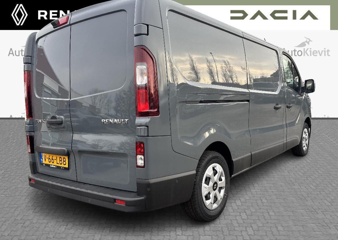 Renault TRAFIC 2.0 Blue dCi 130 T30 L2H1 Advance - EASY LINK navigatiesysteem met 8\" touchscreen en DAB+ radio en kaart Europa,Additionele parkeerhulp,Houten laadvloer (12 mm) voor intensief gebruik met anti-slipcoating,Zijschuifdeur links
