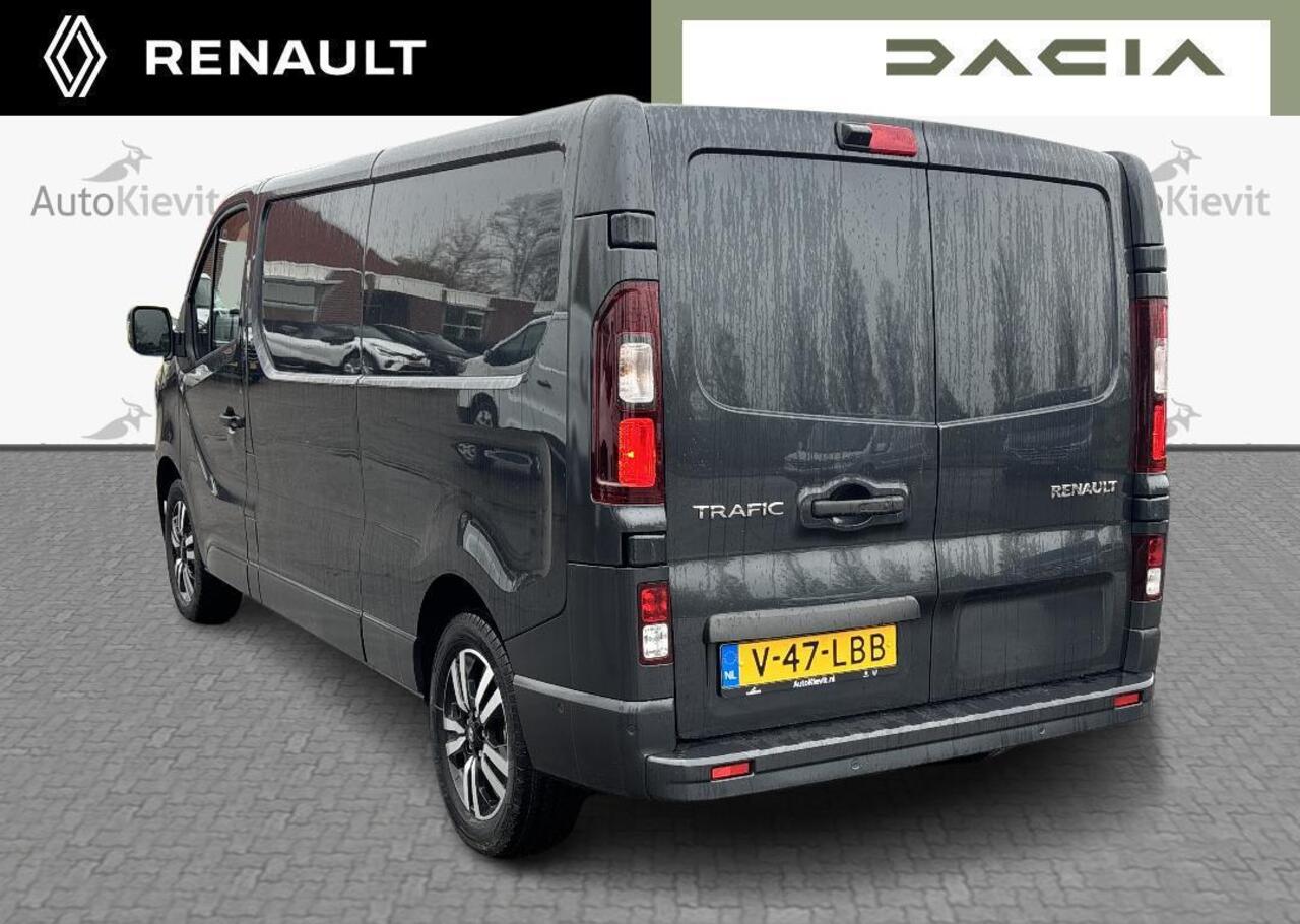 Renault TRAFIC 2.0 Blue dCi 170 T30 L2H1 Extra - Reservewiel / Alarm / 17\" lichtmetalen velgen Noir - Houten laadvloer