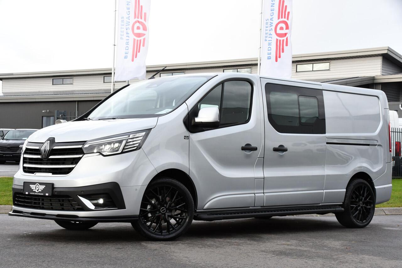 Renault TRAFIC 2.0 170 T29 L2H1 Extra DC Limited Edition Facelift! 3 x Leverbaar, Virtual, Cruise, Carplay, Stoelverwarming, Clima, Automaat, LED, 170PK, 2 x Schuifdeur, Uniek!