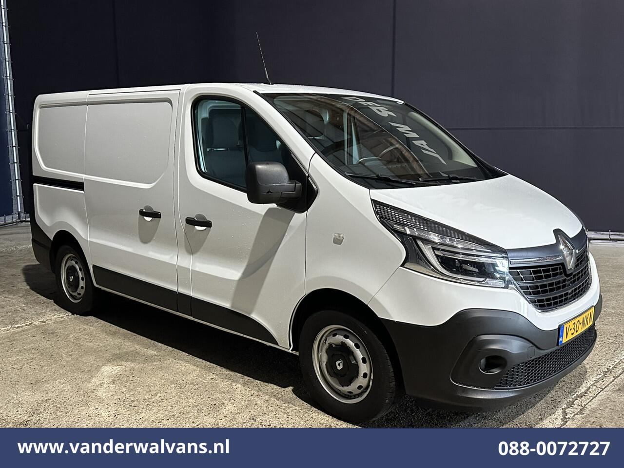 Renault TRAFIC 2.0 dCi 120pk L1H1 Euro6 Airco | LED | Navigatie | Cruisecontrol | Trekhaak | Omvormer Parkeersensoren, Bijrijdersbank