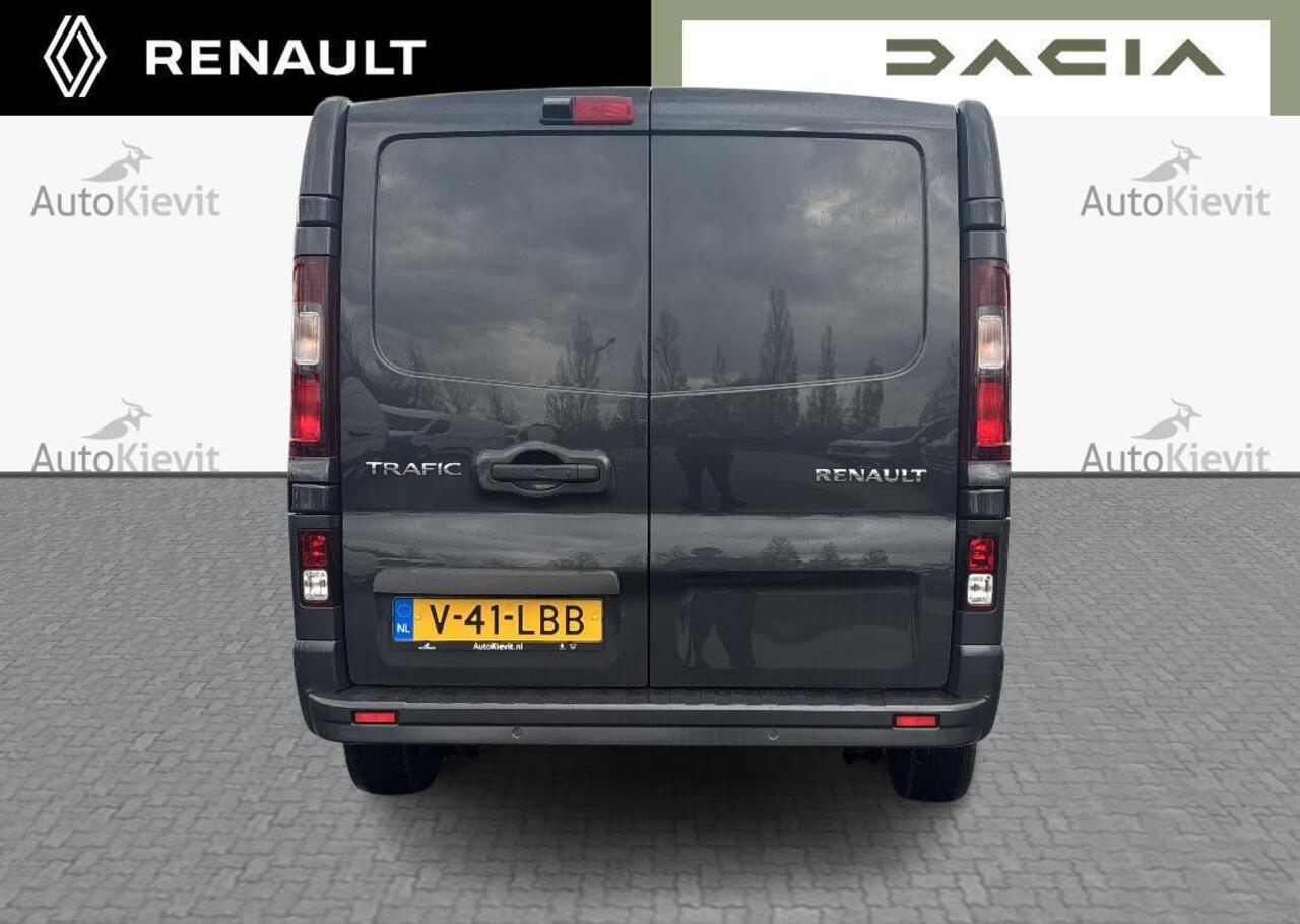 Renault TRAFIC 2.0 Blue dC1 150 T30 L2H1 Extra - Reservewiel / Alarm / 17\" lichtmetalen velgen 'Avens Noir Diamantée' in aluminium en zwart,Houten laadvloer