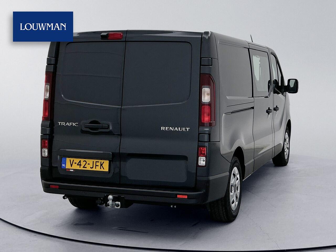 Renault TRAFIC 2.0 Blue dCi 130 T29 L2H1 Advance DC 2x Schuifdeur Led Dubbele cabine Betimmering Trekhaak Camera Lichtmetaal Parkeersensoren Carplay