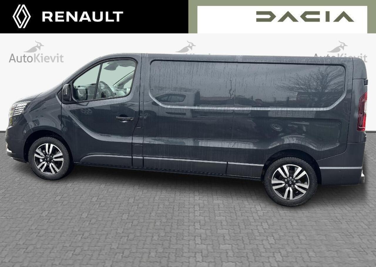 Renault TRAFIC 2.0 Blue dCi 170 T30 L2H1 Extra - Reservewiel / Alarm / 17\" lichtmetalen velgen Noir - Houten laadvloer