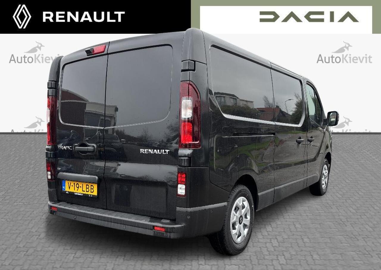 Renault TRAFIC 2.0 Blue dCi 130 T30 L2H1 Advance - EASY LINK navigatiesysteem met 8\" touchscreen en DAB+ radio en kaart Europa,Additionele parkeerhulp,Houten laadvloer (12 mm) voor intensief gebruik met anti-slipcoating,Zijschuifdeur links