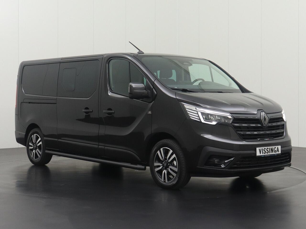 Renault TRAFIC L2H1 170 pk Anniversary Edition nr.125 Extra Luxe Dubbele Cabine Zwart