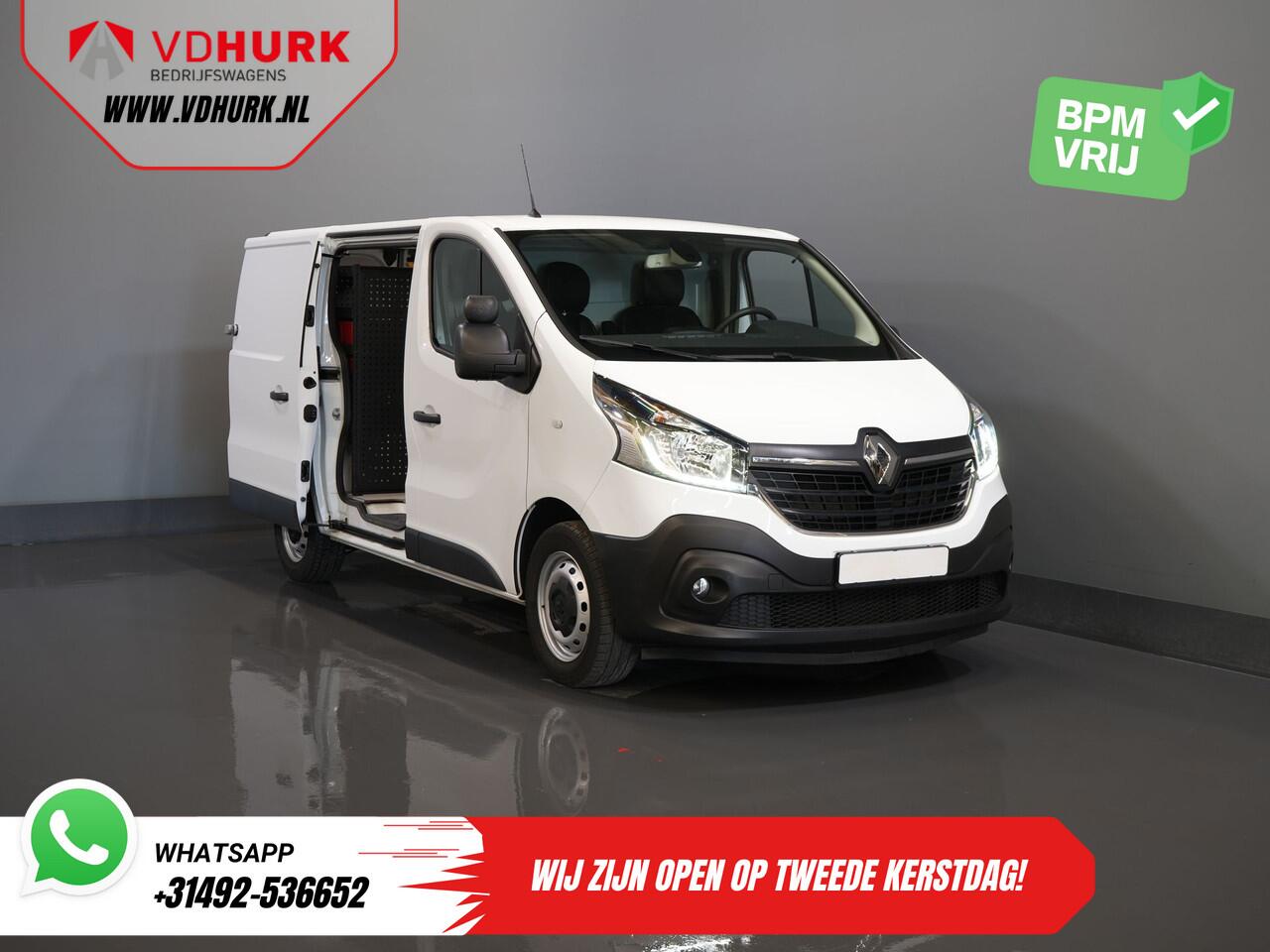 Renault TRAFIC 2.0 dCi 145 pk BPM VRIJ Inrichting/ Standkachel/ Stoelverw/ CarPlay/ Camera/ PDC/ Cruise/ Airco