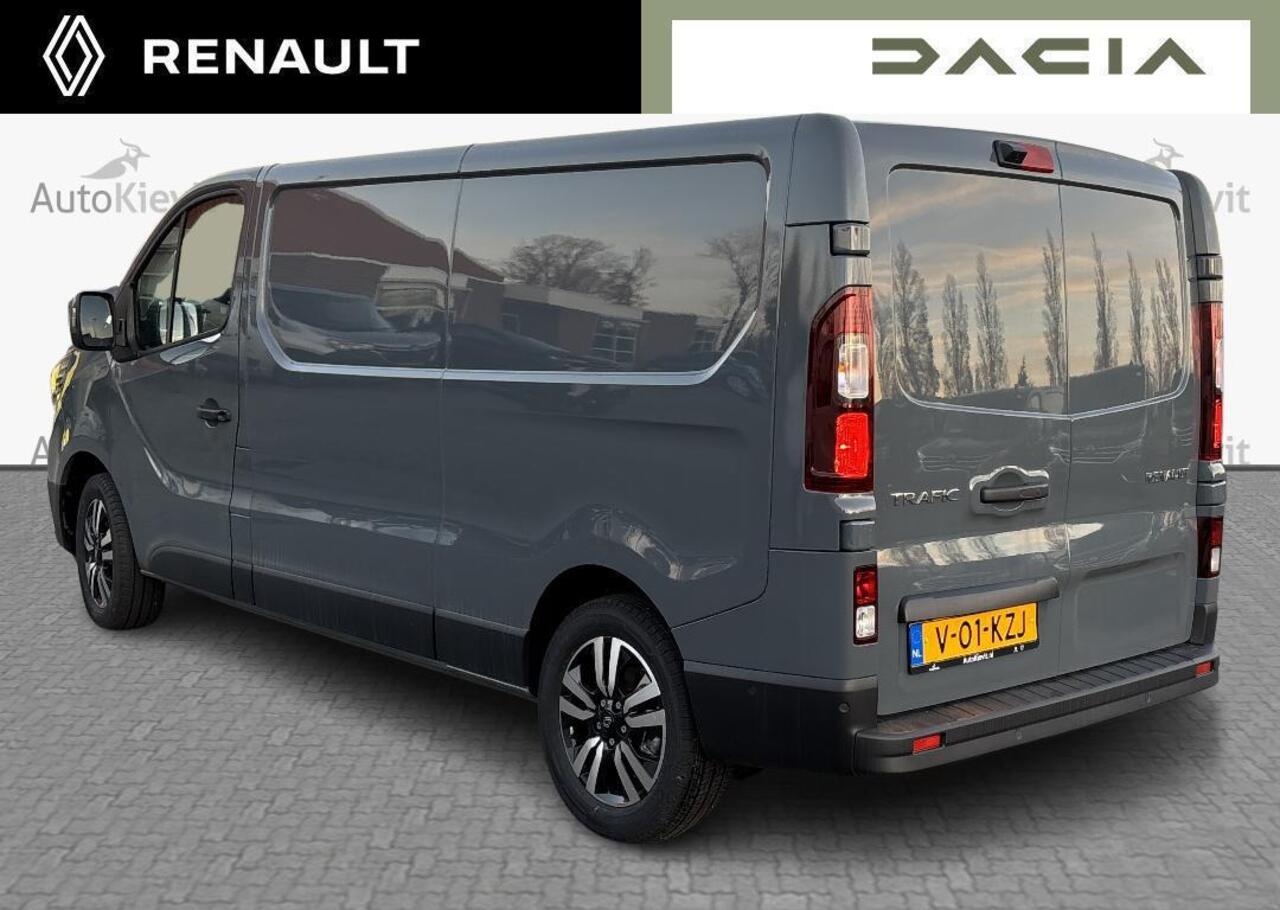 Renault TRAFIC 2.0 Blue dC1 150 T30 L2H1 Extra - Reservewiel / Alarm / 17" lichtmetalen velgen Noir - Houten laadvloer