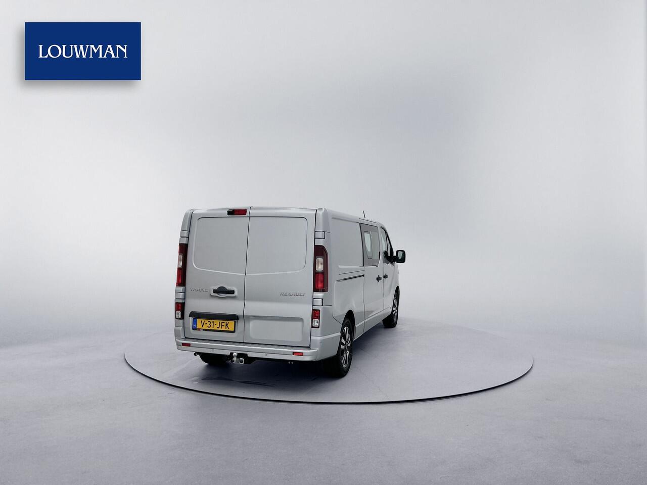 Renault TRAFIC 2.0 Blue dCi EDC 170 T29 L2H1 Extra DC 2x Schuifdeur Betimmering Trekhaak Navigatie Parkeersensoren Camera Carplay Dubbele cabine