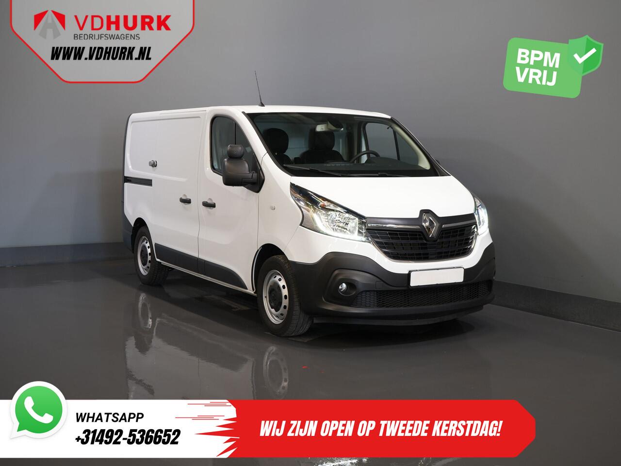 Renault TRAFIC 2.0 dCi 145 pk BPM VRIJ Inrichting/ Standkachel/ Stoelverw/ CarPlay/ Camera/ PDC/ Cruise/ Airco