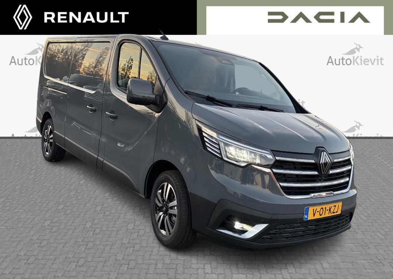 Renault TRAFIC 2.0 Blue dC1 150 T30 L2H1 Extra - Reservewiel / Alarm / 17" lichtmetalen velgen Noir - Houten laadvloer