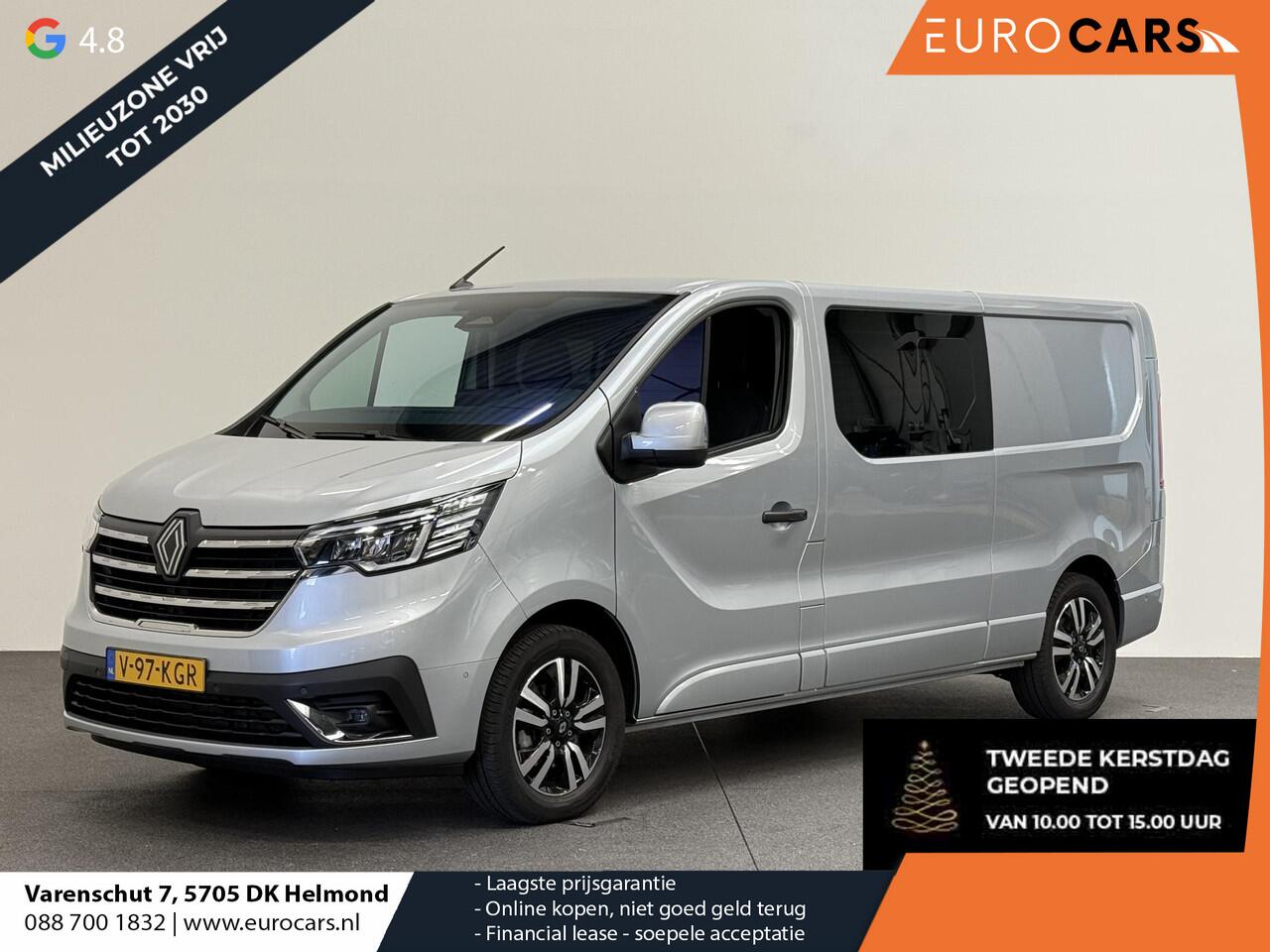 Renault TRAFIC 2.0 Blue dC1 150 EDC T29 L2H1 Extra Dubbele Cabine Navigatie Airco Lichtmetalen velgen Betimmering Trekhaak Camera Parkeer sensoren Dab